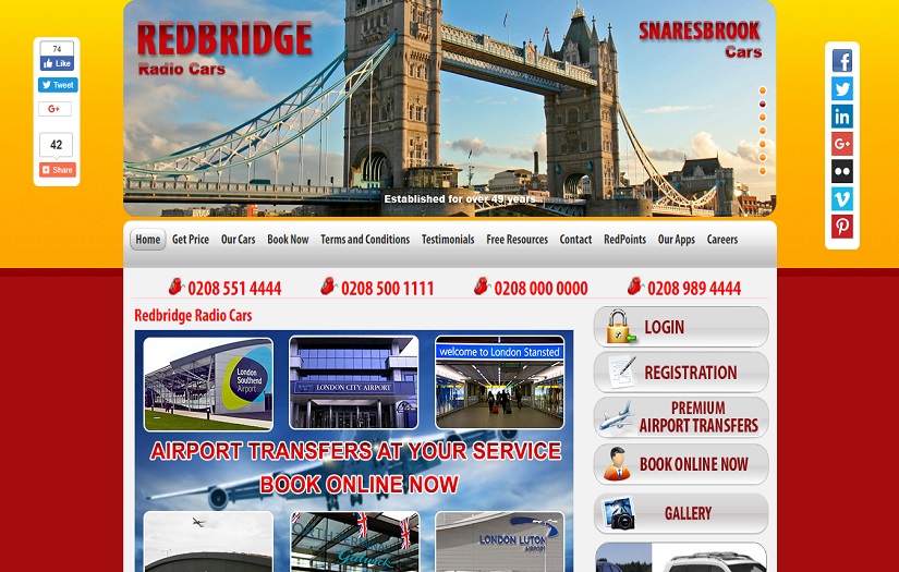 Redbridge Radio Cars screenshot 1